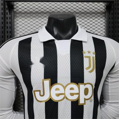2026-27 Juventus Home Long Sleeve Player S-3XL