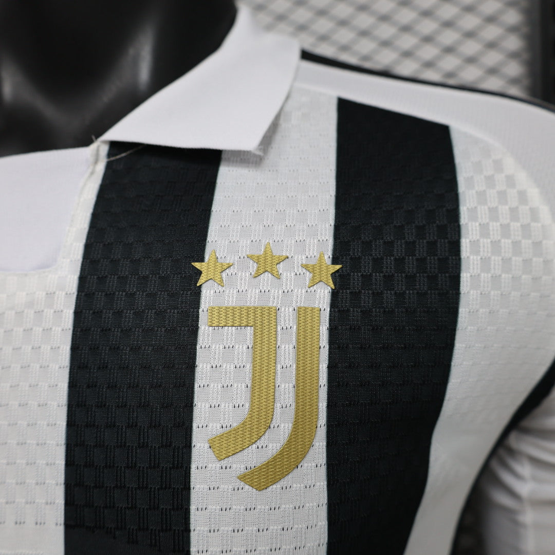2026-27 Juventus Home Long Sleeve Player S-3XL