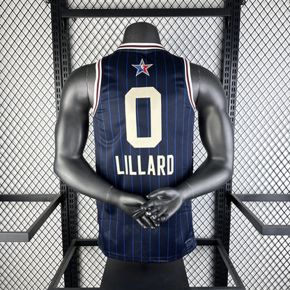 NBA 2024-25 All-Star Blue No. 0 LILLARD