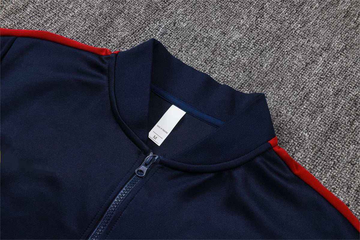 2026-27 Barcelona Blue Full Zip Training Suit Adults Or Children