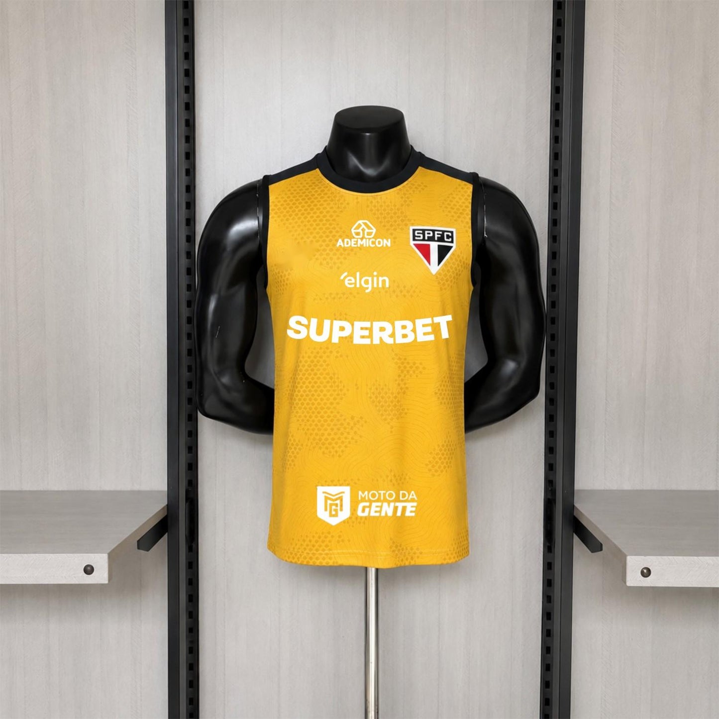 2026-27 Sao Paulo Trainning All Sponsors Vest S-4XL