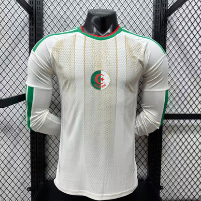 2026 Algeria Home Long Sleeve Player S-2XL