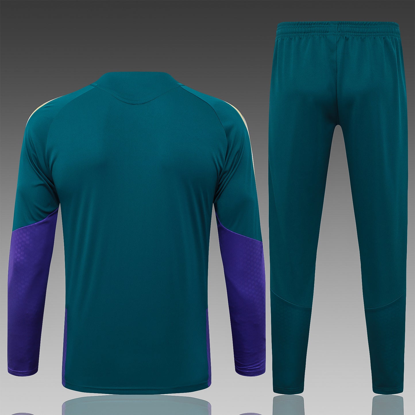 2026-27 Saudi Deep Green Half-Zip Training Suit S-2XL