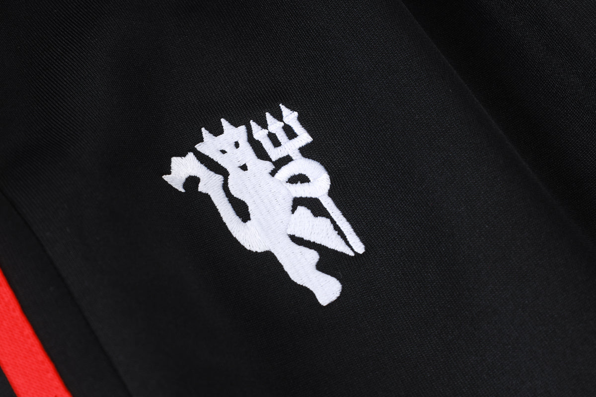 2026-27 Manchester United Black Full Zip Training Suit Adults Or Children