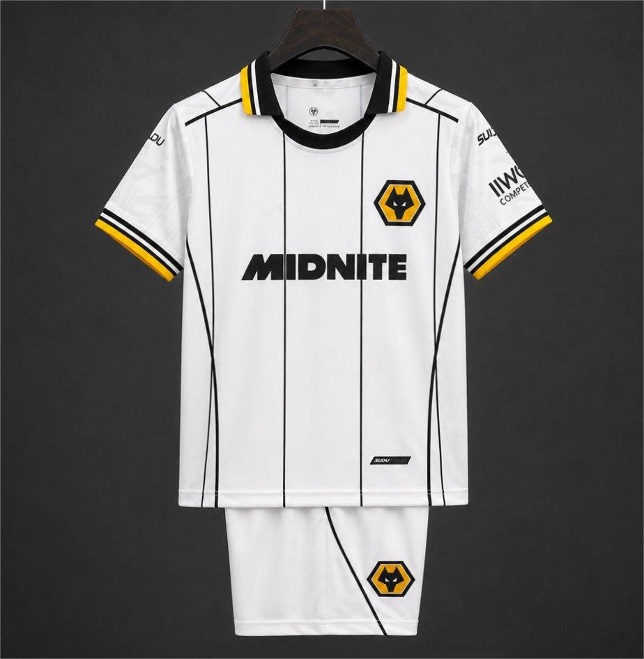 2026-27 Wolverhampton Wanderers Away Kids Size 16-28