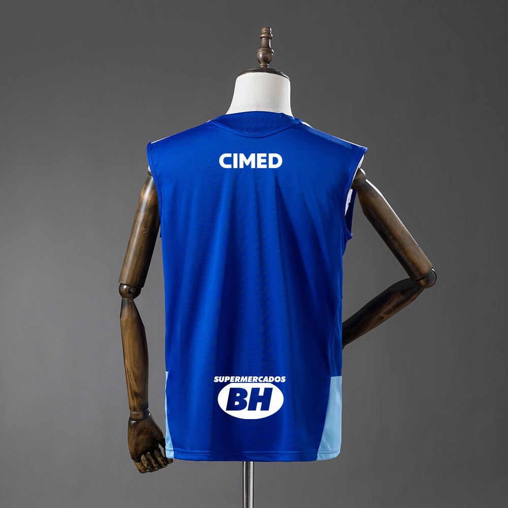2026-27 Cruzeiro Todos los patrocinadores Entrenamiento - Chaleco azul S-4XL