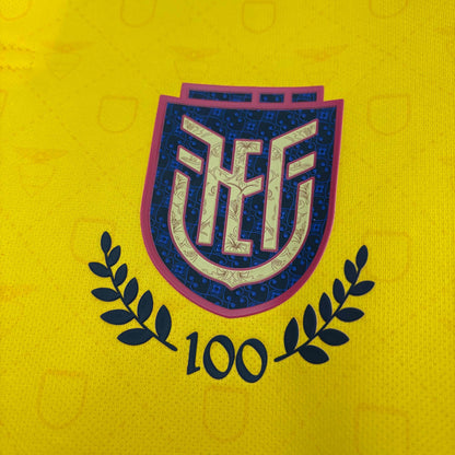 2026 Ecuador Yellow Jersey S-XXXXL