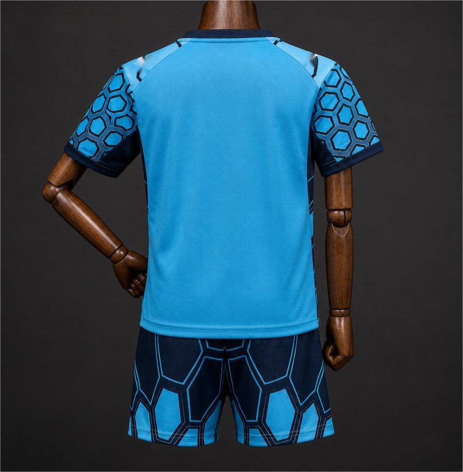2026-27 Marseille Goalkeeper Bright AquaClub Navy Kids 16-28