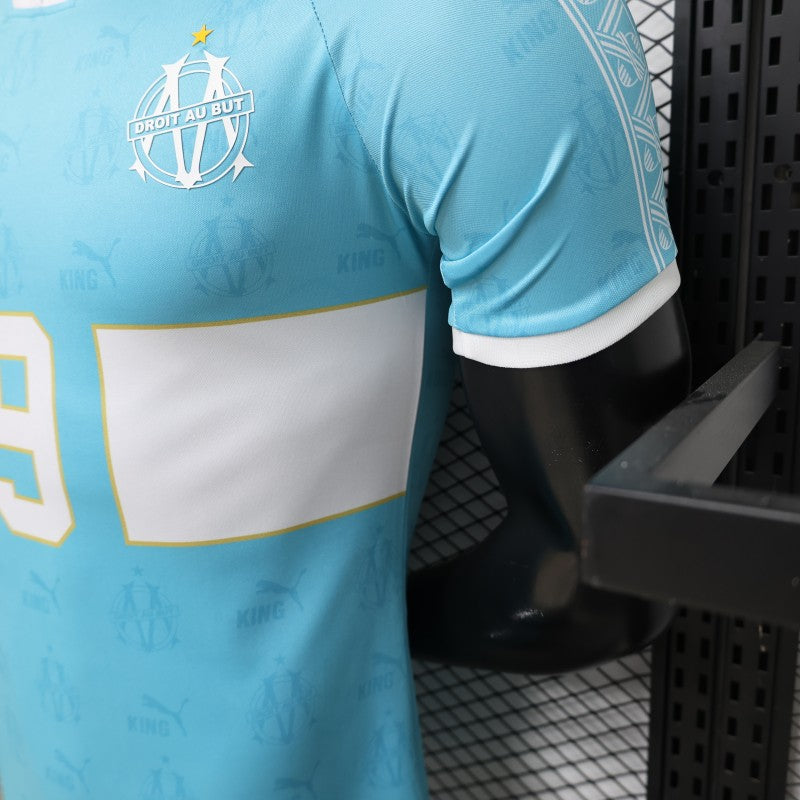2026-27 Marseille Away Light Blue Player S-2XL