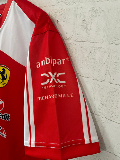 2026 F1 Ferrari Round Neck Racing Suit S-5XL