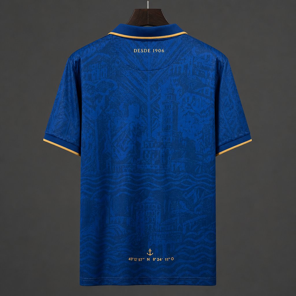 2026-27 La Coruna 120th Anniversary Special Edition Polo S-4XL