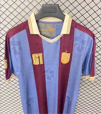 2026-27 Trabzonspor Retro-Inspired Taraftar Premium Burgundy Blue S-4XL