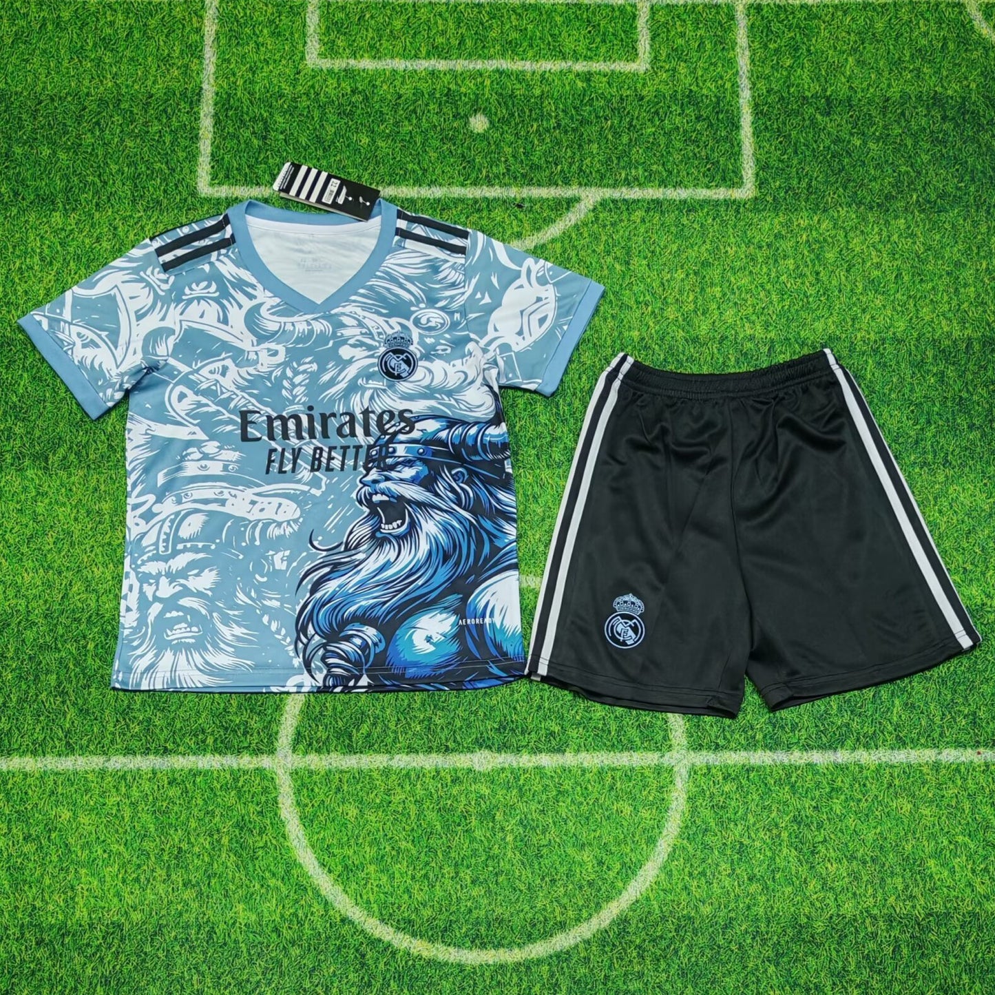 Camiseta infantil visitante del Real Madrid 2024-25