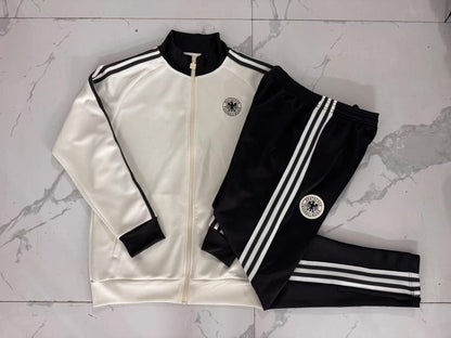2026 German white rice Full Zip Training Suit Adults Or Children