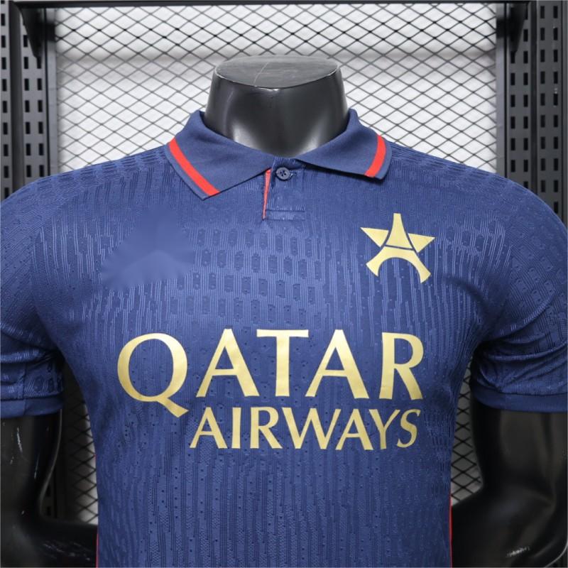 2026-27 Paris Blue Polo Collar Player S-3XL