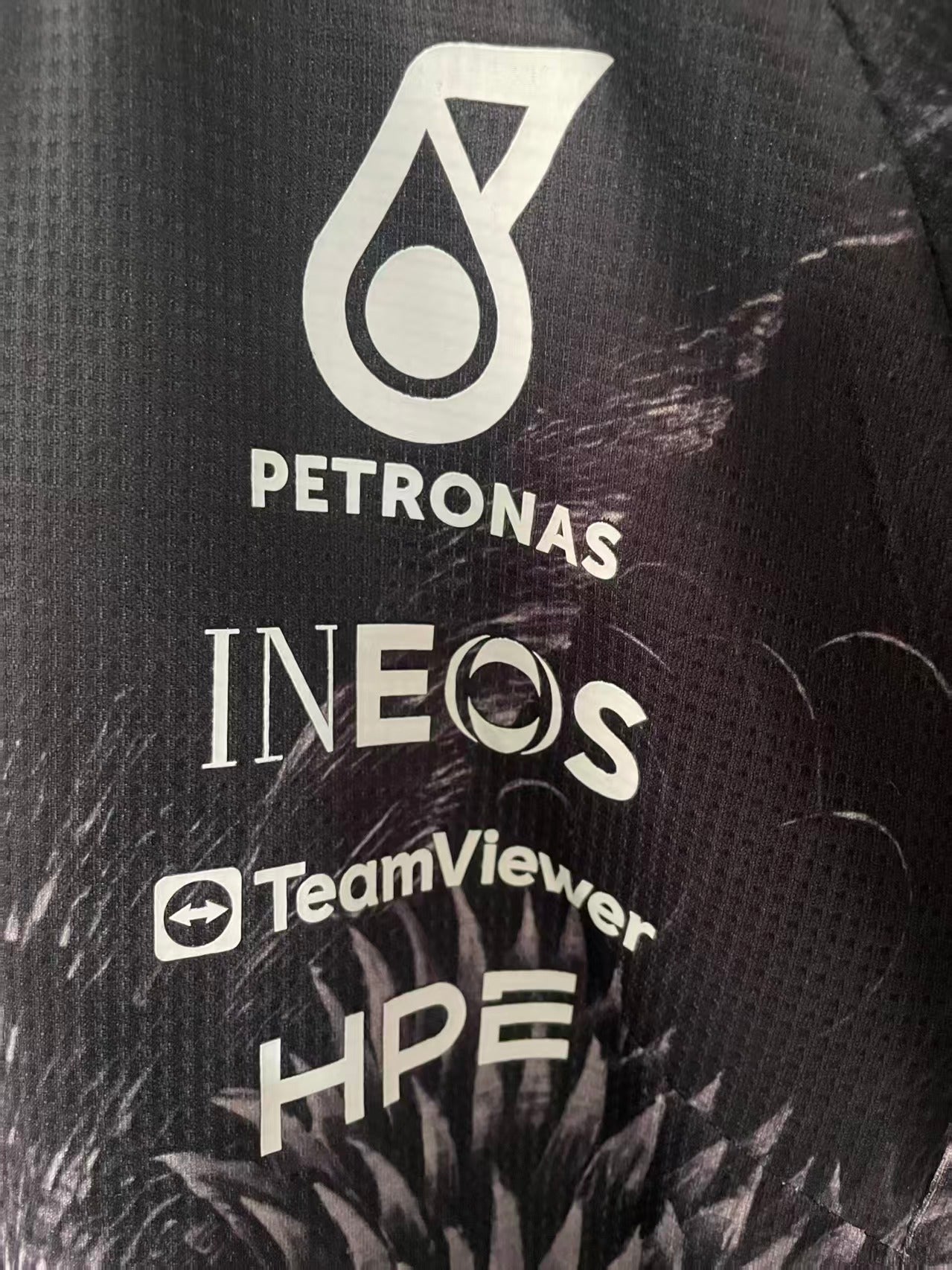 2026 F1 Mercedes Black Patterned Racing Suit S-5XL