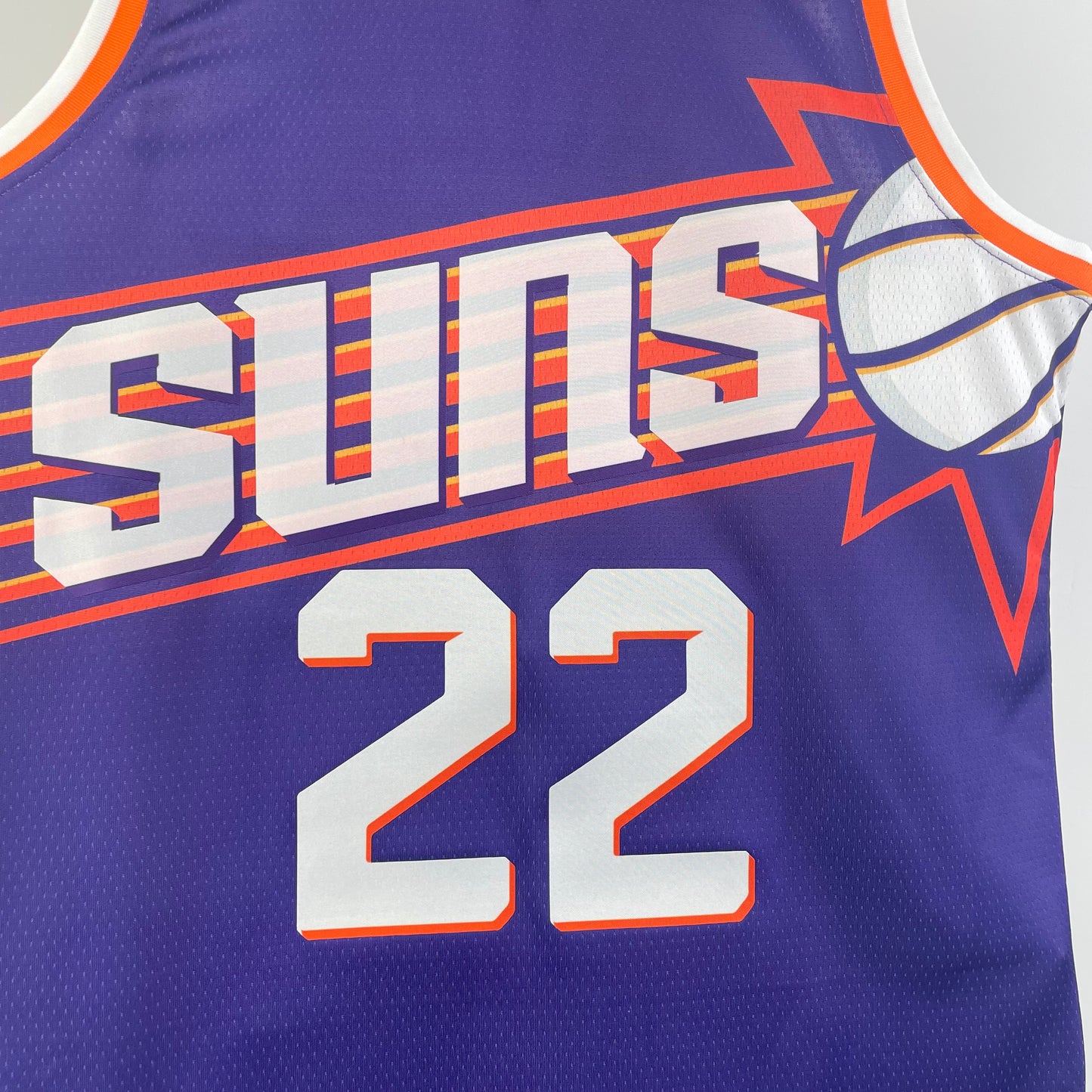 NBA 2024-25 Suns away purple No. 22 AYTON