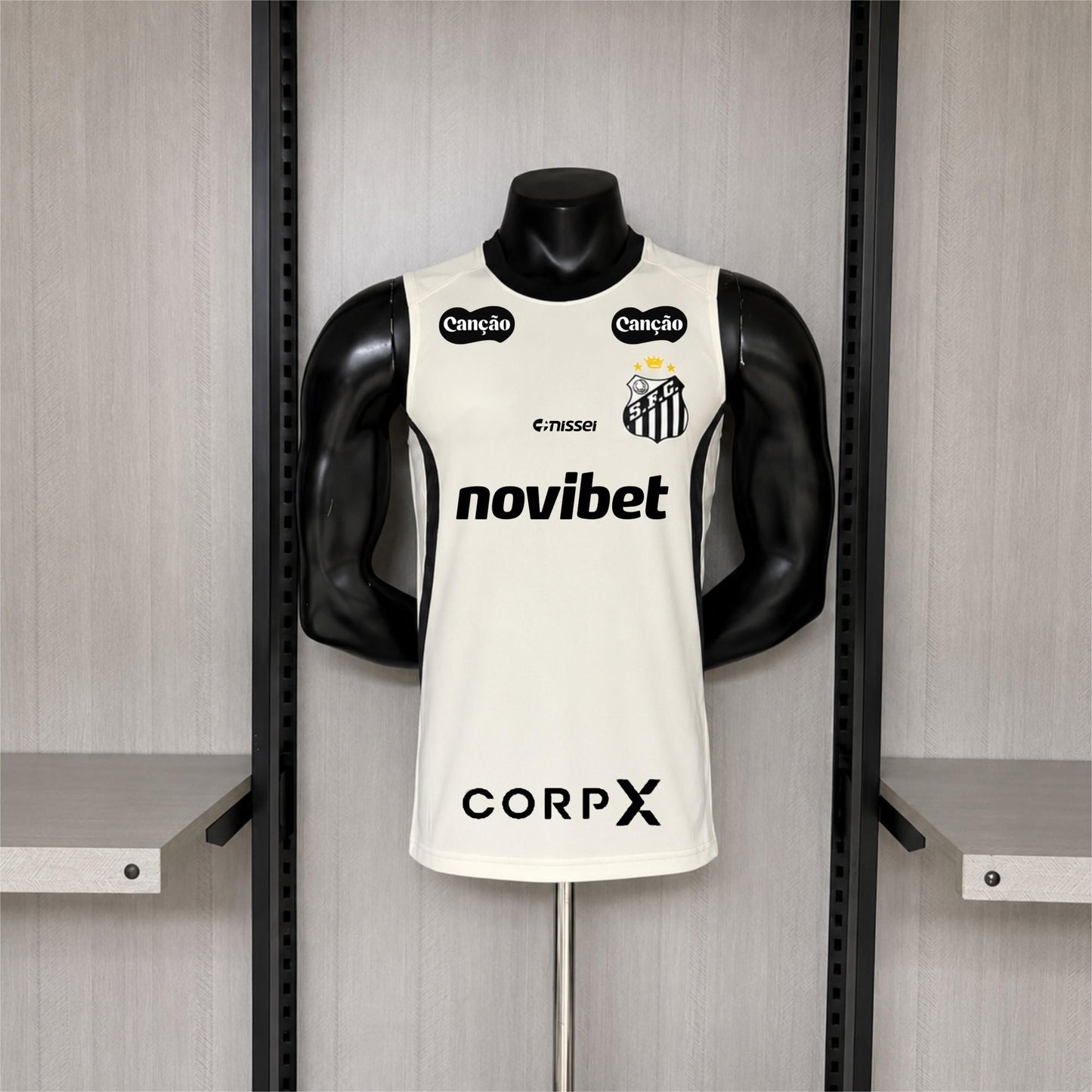 2026-27 Santos Trainning All Sponsors Vest S-4XL