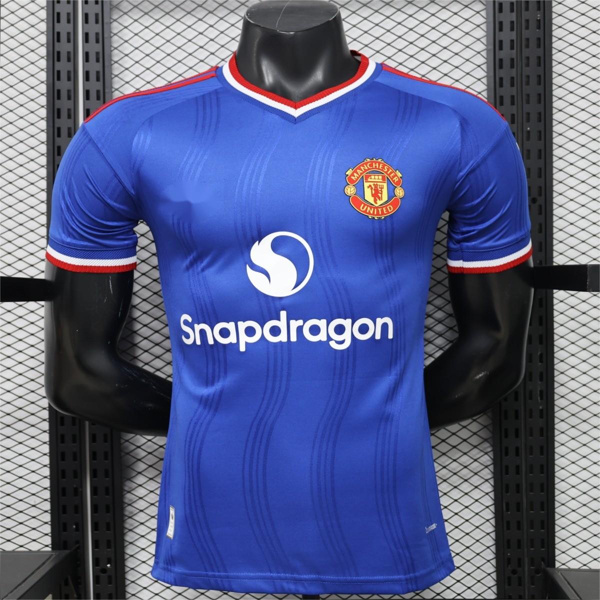 2026-27 Manchester United Away Blue Special Edition Player S-2XL