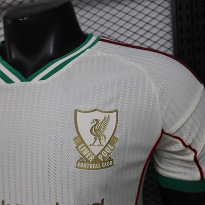 2026-27 Liverpool Away FC Off-White With Gold Crest Special Edition Player S-3XL
