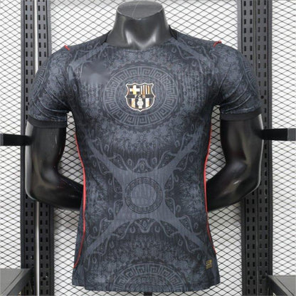 2026-27 Barcelona Dark Black Red Special Edition Player S-2XL
