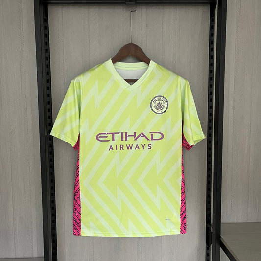 23-24 Manchester City Torwart fluoreszierend grün S-XXL