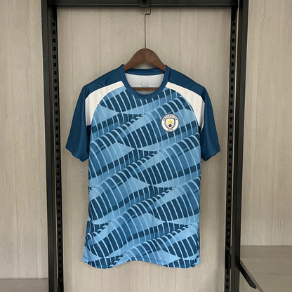 23-24 Manchester City Trainingsuniform blau S-XXL