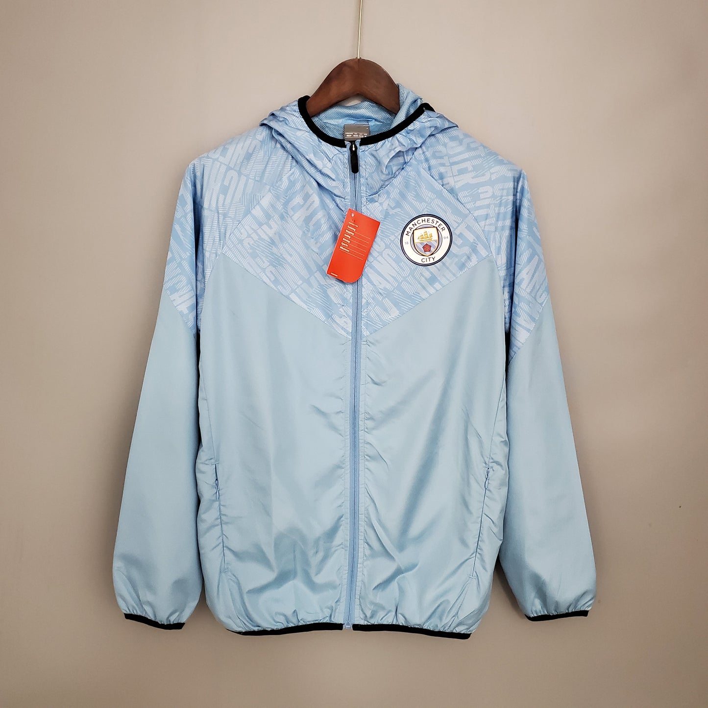 21-22 Windbreaker Manchester City blau S-XXL