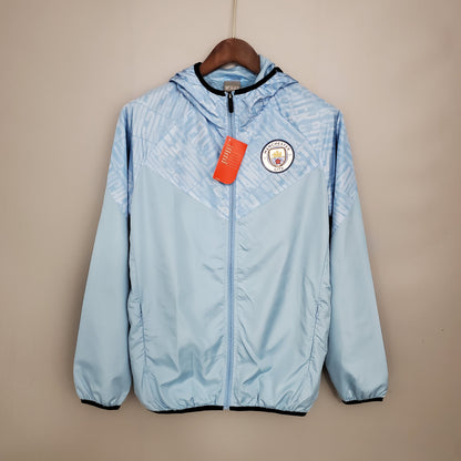 21-22 Windbreaker Manchester City blau S-XXL