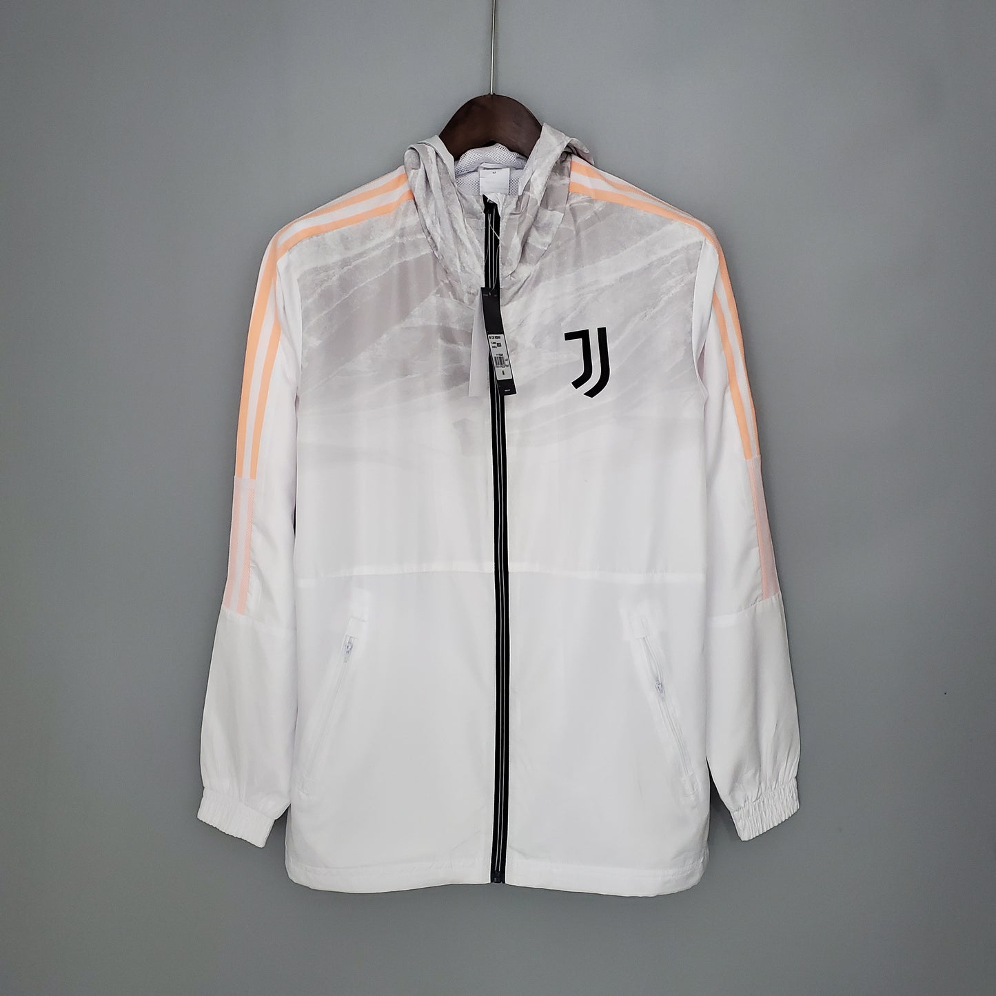 21-22 Windbreaker Juventus White S-XXL