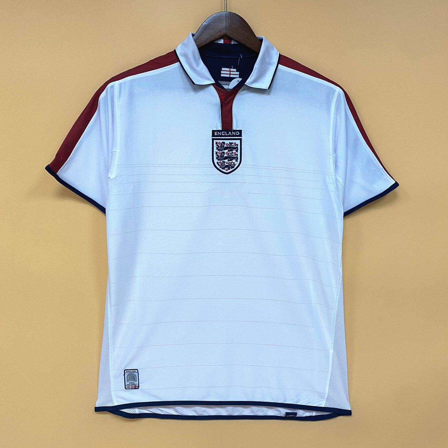 Retro England 2004 home S-XXL