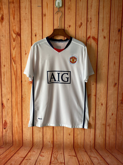 Retro Manchester United 08-09 League Edition away White S-XXL