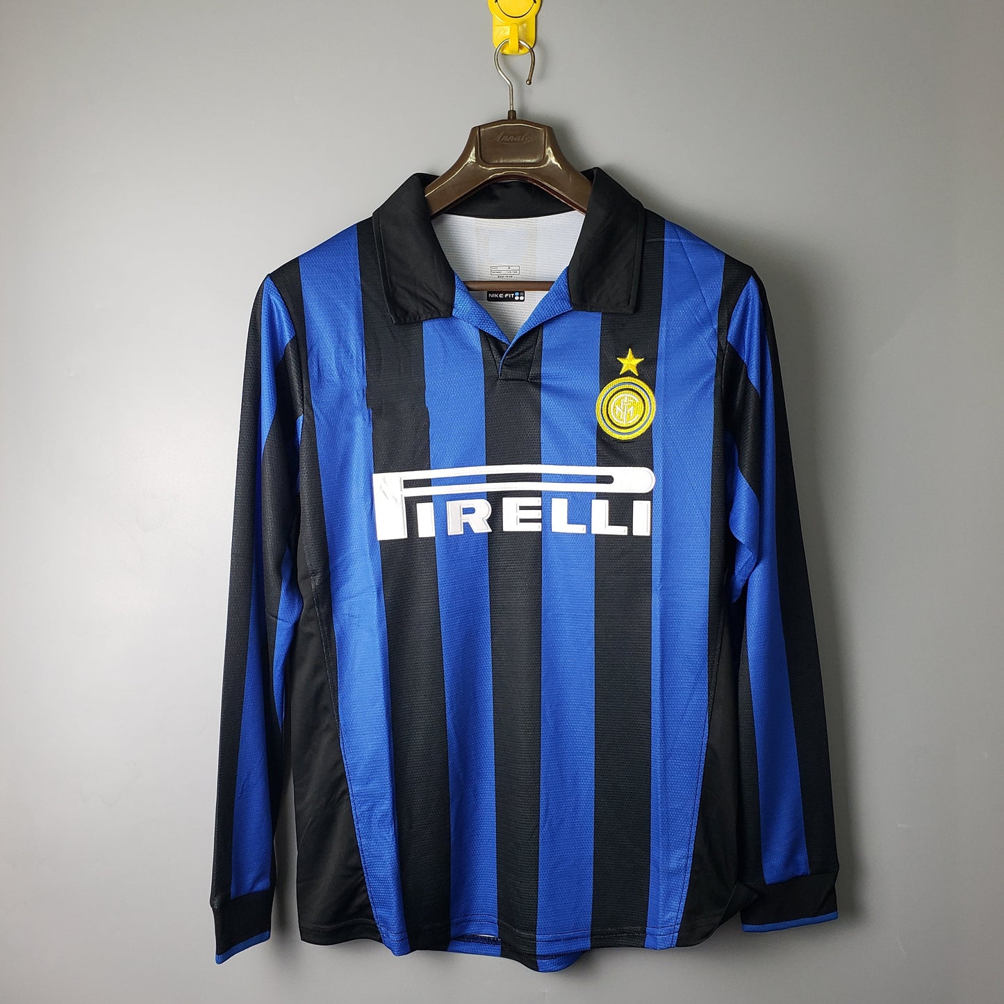 1998 models long-sleeved retro Inter S-XXL