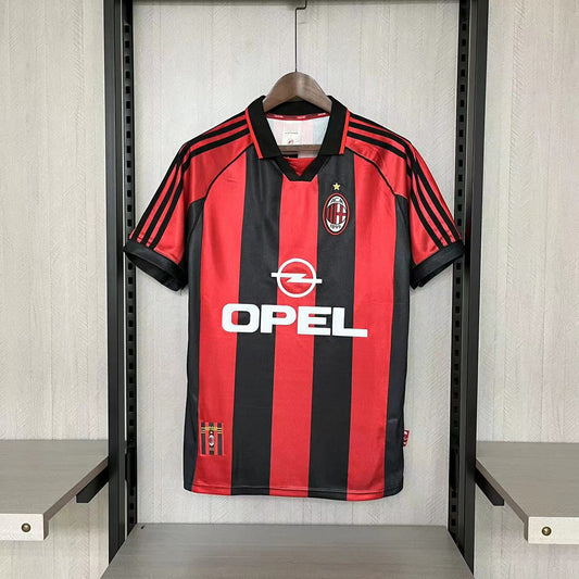 Retro AC Milan 1998-99 Home S-XXL