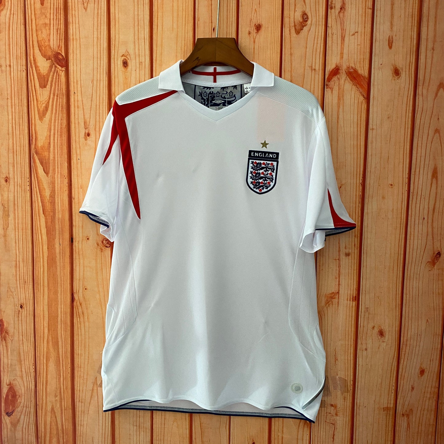 Retro 2006 England home S-XXL