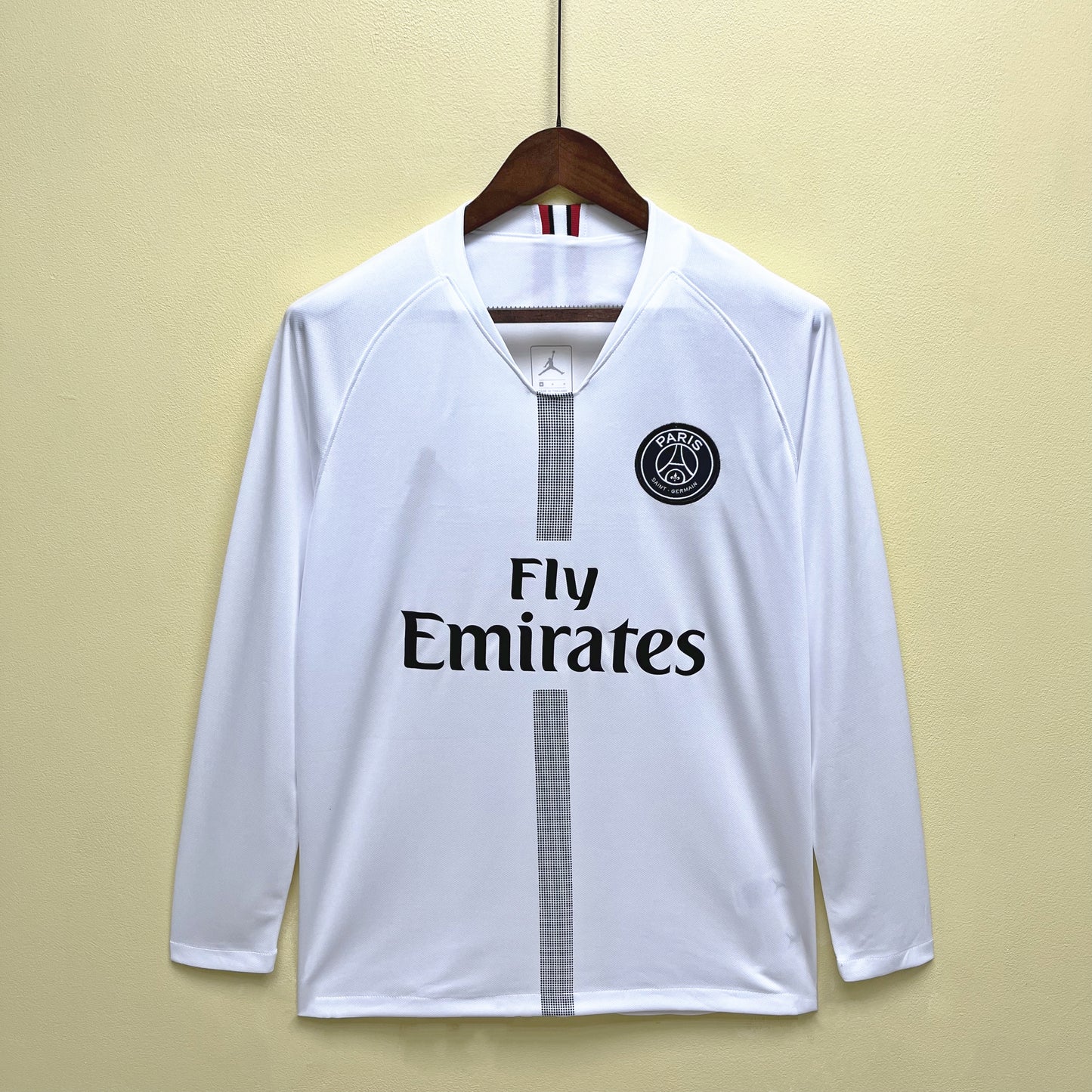 2018-19 Paris Saint-Germain Rétro manches longues PSG blanc S-XXL