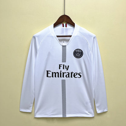 2018-19 Paris Saint-Germain Rétro manches longues PSG blanc S-XXL