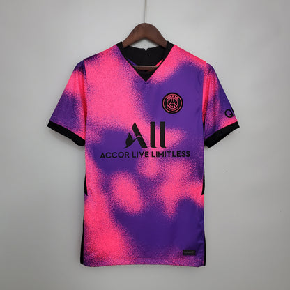 20-21 Paris Saint-Germain Jordan PSG fourth away purple