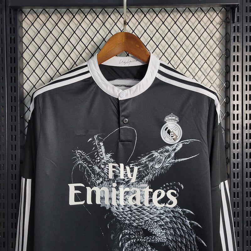 2014 season Real Madrid second guest Retro Long sleeve