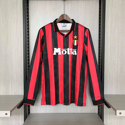 Retro long sleeve AC Milan 1993-94 home S-XXL