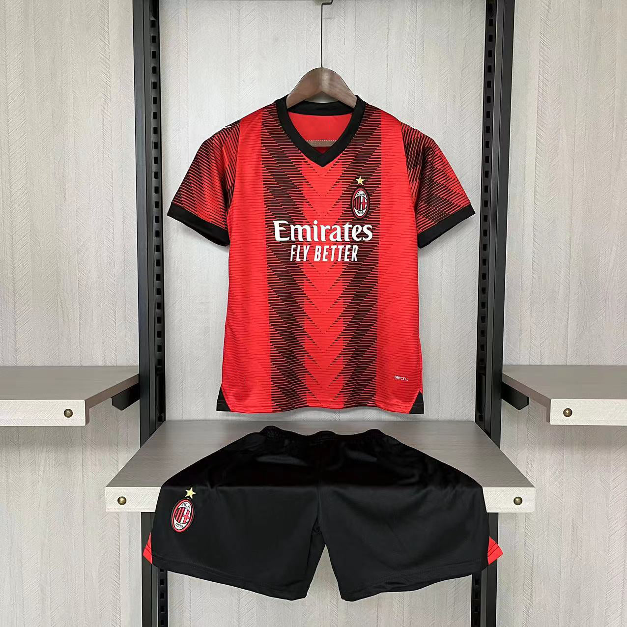 Children,clothing 2023-24AC Milan home sizes 16-28