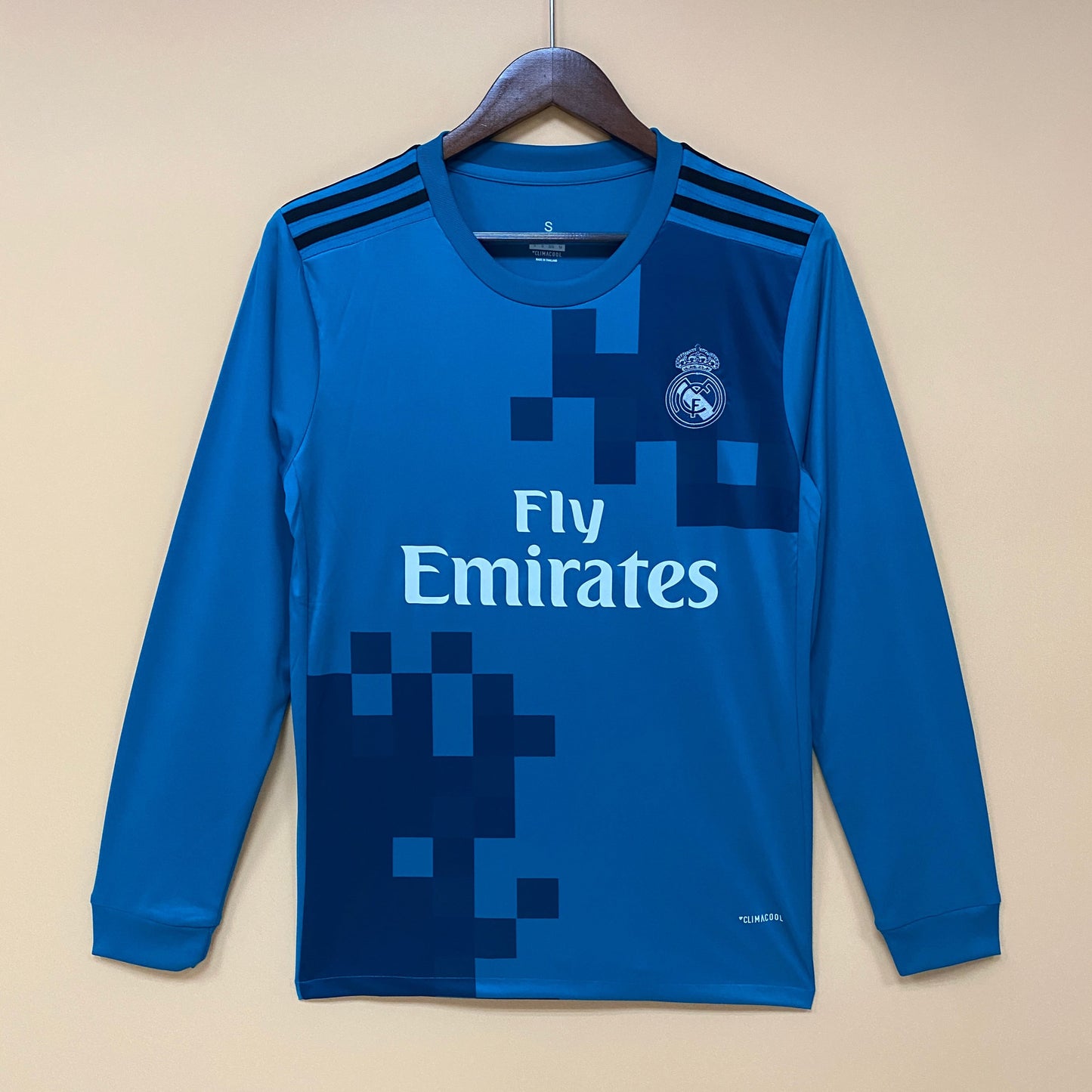 2017-18 Real Madrid second away Retro Long sleeve