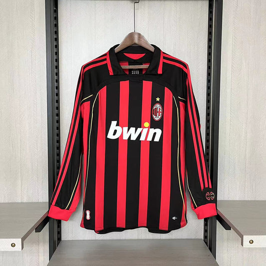 Retro long sleeve AC2006-07 home S-XXL