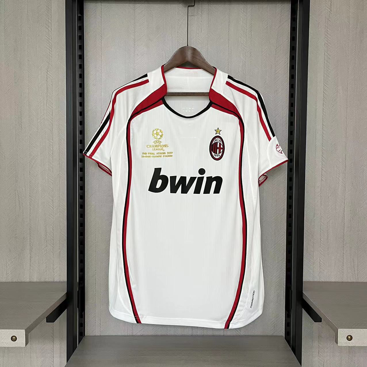 Rétro AC Milan 2006-07 Extérieur S-XXL