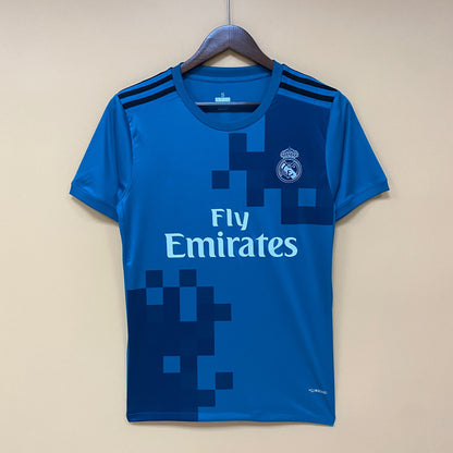 2017-18  Real Madrid second away Retro