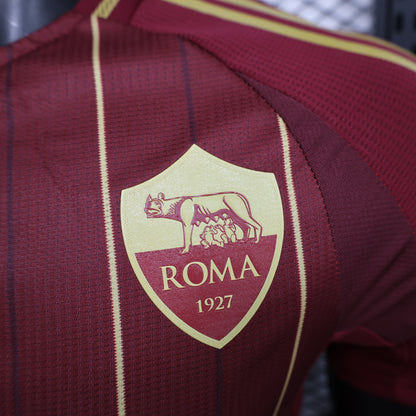 2024-25 Roma Home Player Round Neck S-XXL