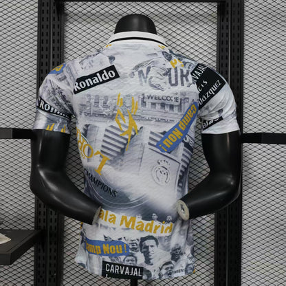 2025-26 Real Madrid Champions League Highlights Player Size S-2XL