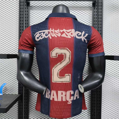2024 New Barcelona Pre-match Server Player Edition S-XXL