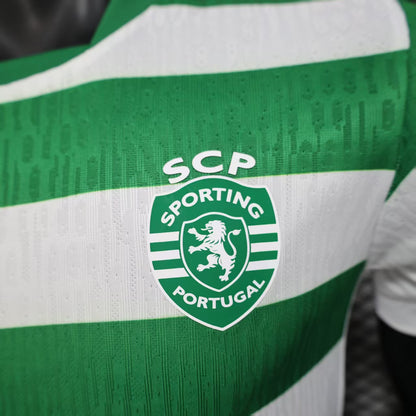 2025-26 Sporting Lisbon Home Player S-2XL