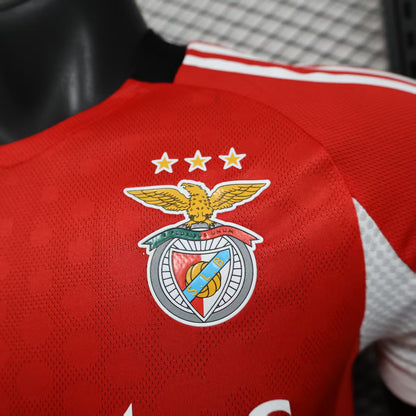 2025-26 Benfica Home Player S-2XL